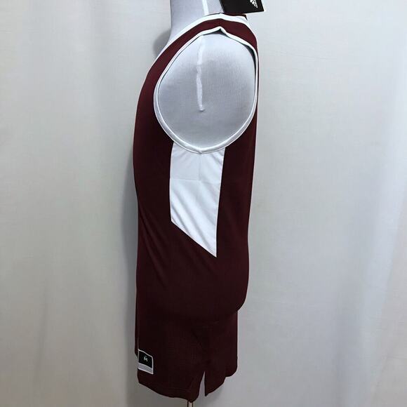 Adidas NWT Maroon Generic Team Jersey Men M - Picture 4 of 10